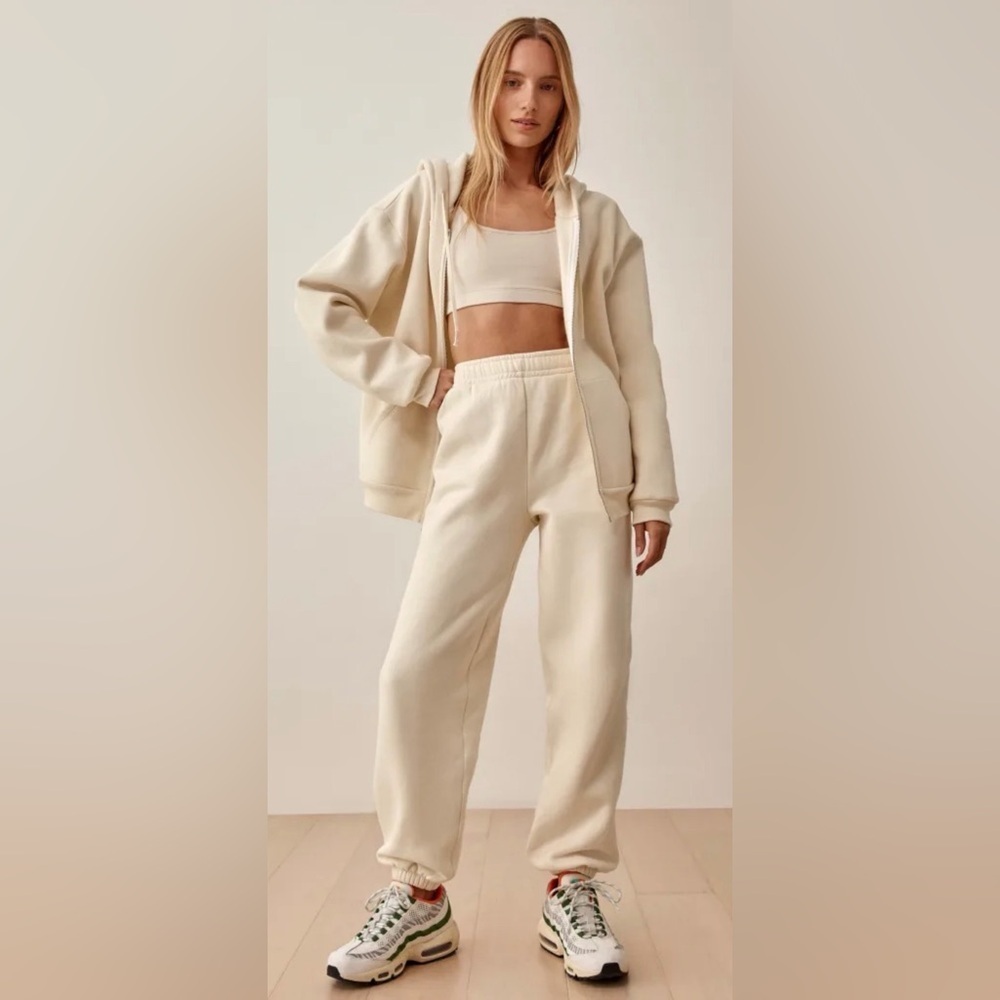 reformation boyfriend sweatpants